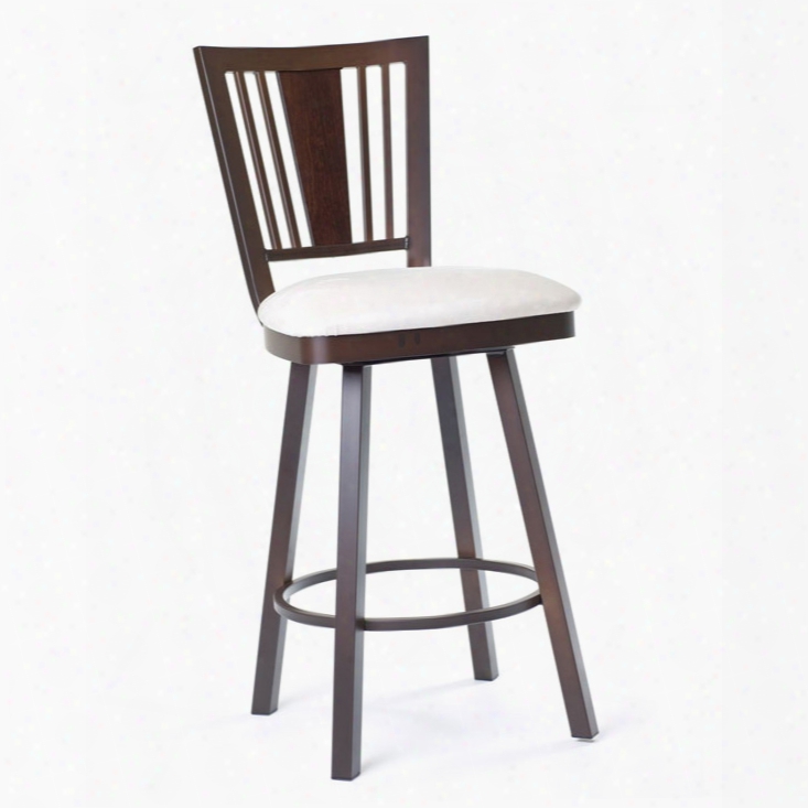 Amisco Madison 34 Inch Swivel Bar Stool