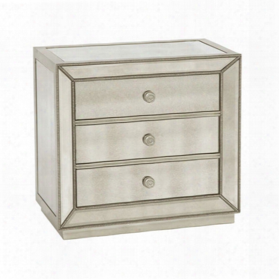 Bassett Mirror Murano 3-drawer Chairside Chest