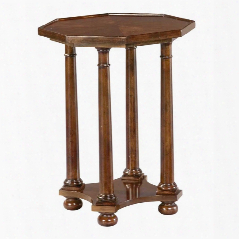 Hekman European Legacy Pillar End Table