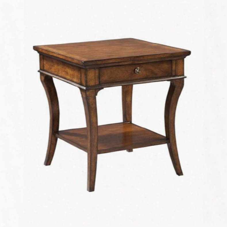 Hekman European Legacy Square End Table