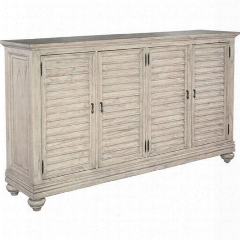 Hekman Homestead Louvered Door Entertainment Center