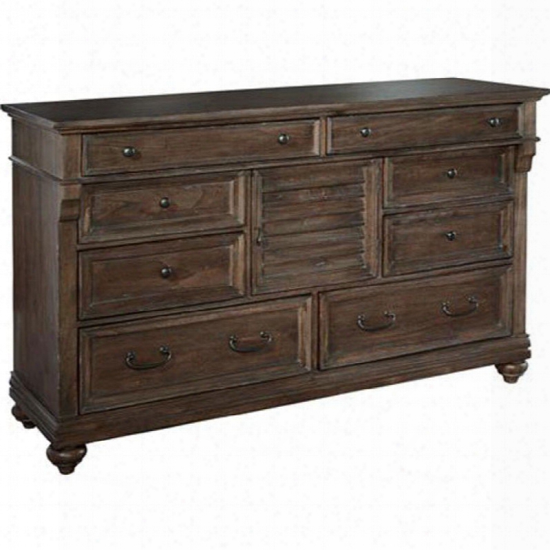 Hekman Homestead Louvered Dresser