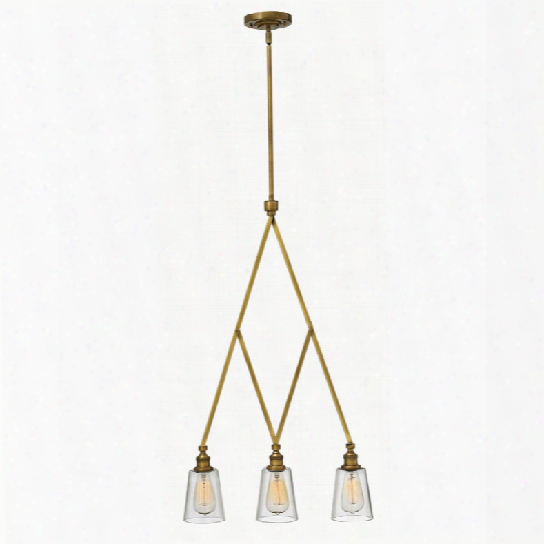 Hinkley Lighting Gatsby 3-light Chandelier