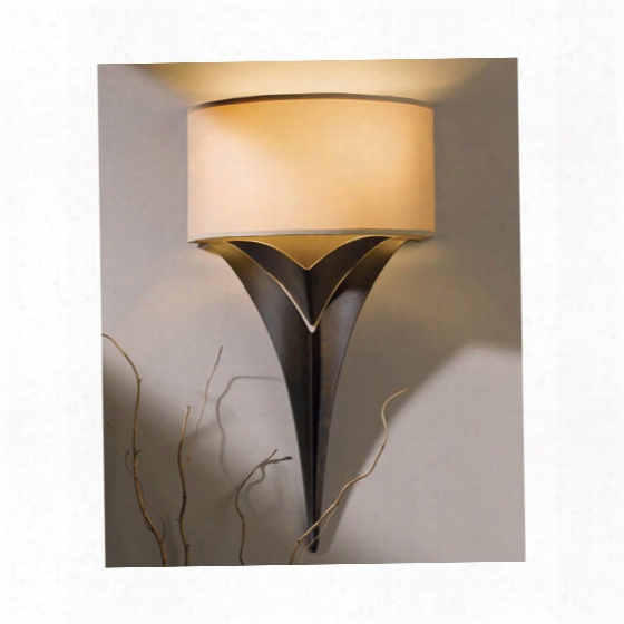 Hubbardton Forge Calla With Shade Sconce