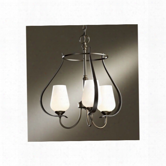 Hubbardton Forge Flora 3-light Chandelier