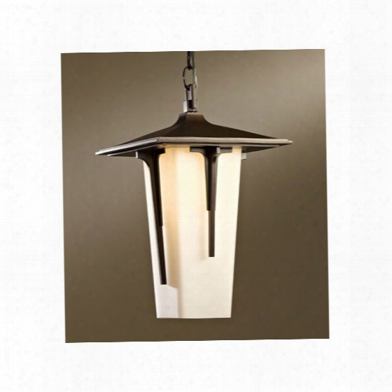 Hubbardton Forge Modern Prairie Outdoor Large Hanging Lantern