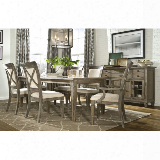 Legacy Classic Brownstone Village 7-piece Dining Set