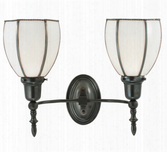 Meyda Tiffany Borough Hall 2-light Wall Sconce