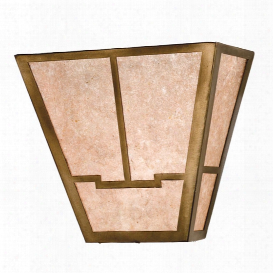 Meyda Tiffany Bungalow Valley View Wall Sconce
