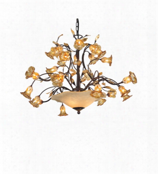 Meyda Tiffany Celestial Bouquet 24 Arm Chandelier