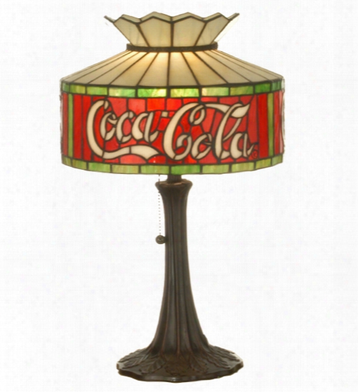 Meyda Tiffany Coca-cola Accent Lamp