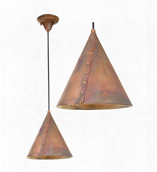 Meyda Tiffany Cone Rivet Pendant