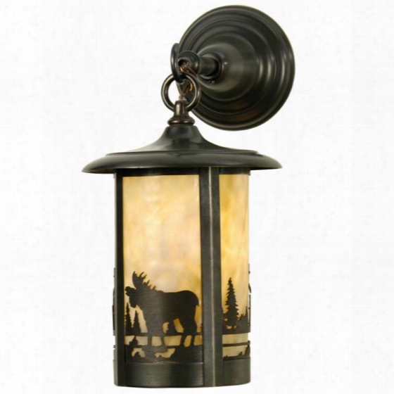 Meyda Tiffany Fulton Moose Creek Hanging Wall Sconce