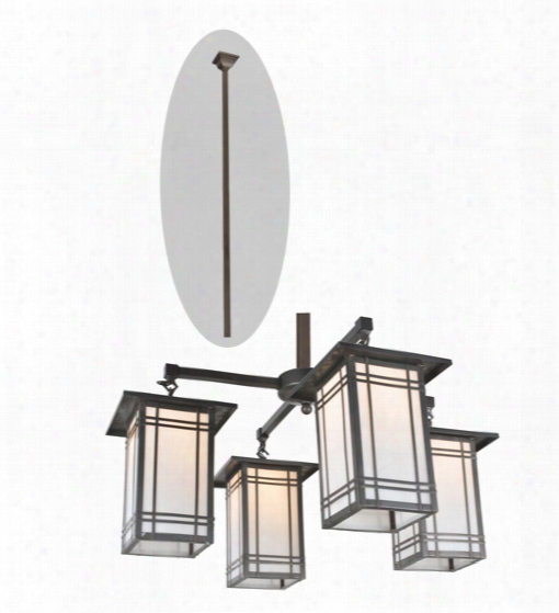 Meyda Tiffany Hyde Park Wright 4-light Chandelier