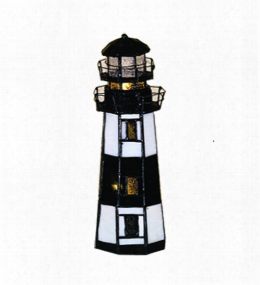 Meyda Tiffany Montauk Point Lighthouse X Accent Lamp