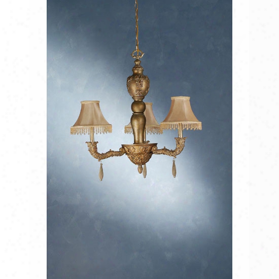 Meyda Tiffany Monticello 3-light Chandelier