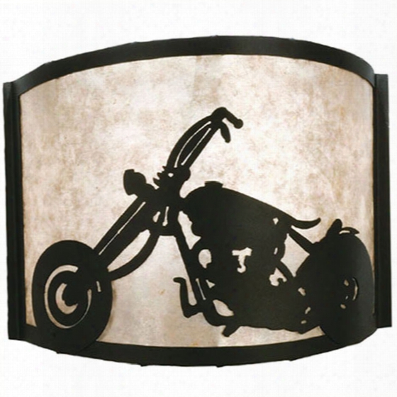 Meyda Tiffany Motorcycle Wall Sconce