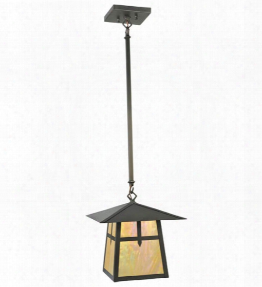 Meyda Tiffany Stillwater Cross Mission 1-light Pendant