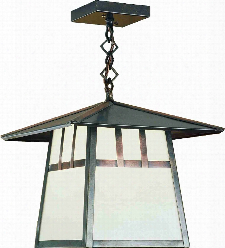 Meyda Tiffany Stillwater Double Bar Mission Ceiling Pendant