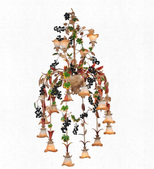 Meyda Tiffany Symphony Grape 16-light Chandelier