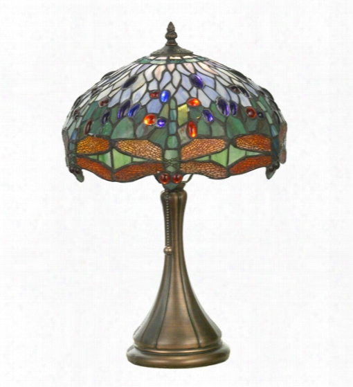 Meyda Tiffany Tiffany Hanginghead Dragonfly Accent Lamp