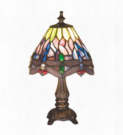 Meyda Tiffany Tiffany Hanginghead Dragonfly Mini Lamp