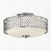 Hinkley Lighting Jules Semi Flush Foyer