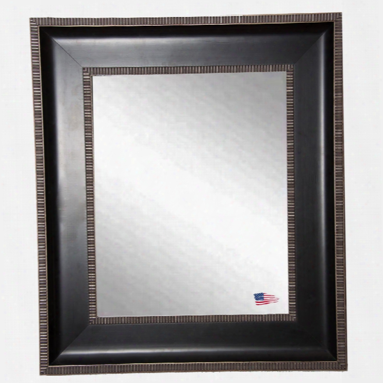 Rayne Mirrors Ava Black Parma Wall Mirror