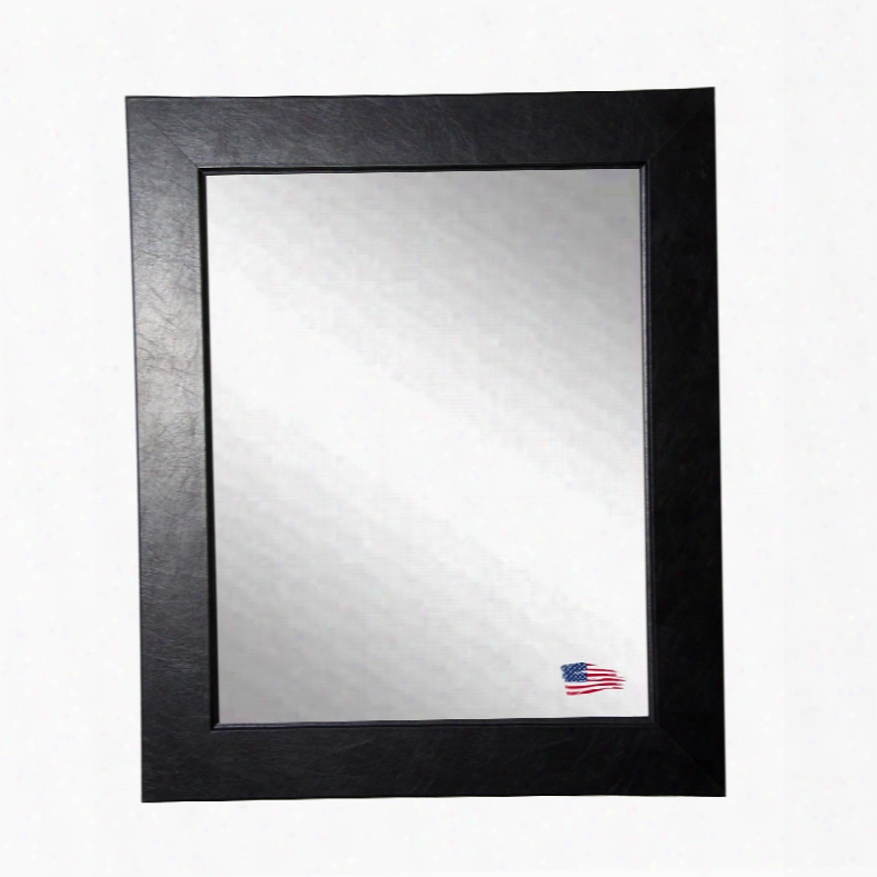 Rayne Mirrors Ava Executive Black Wall Mirror