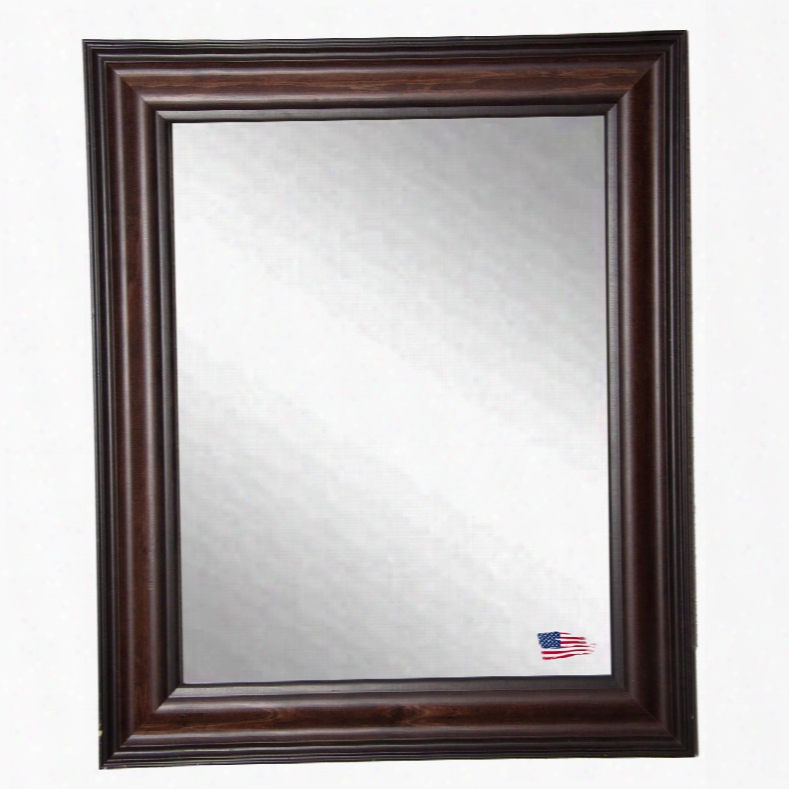 Rayne Mirrors Ava Missouri Walnut Wall Mirror