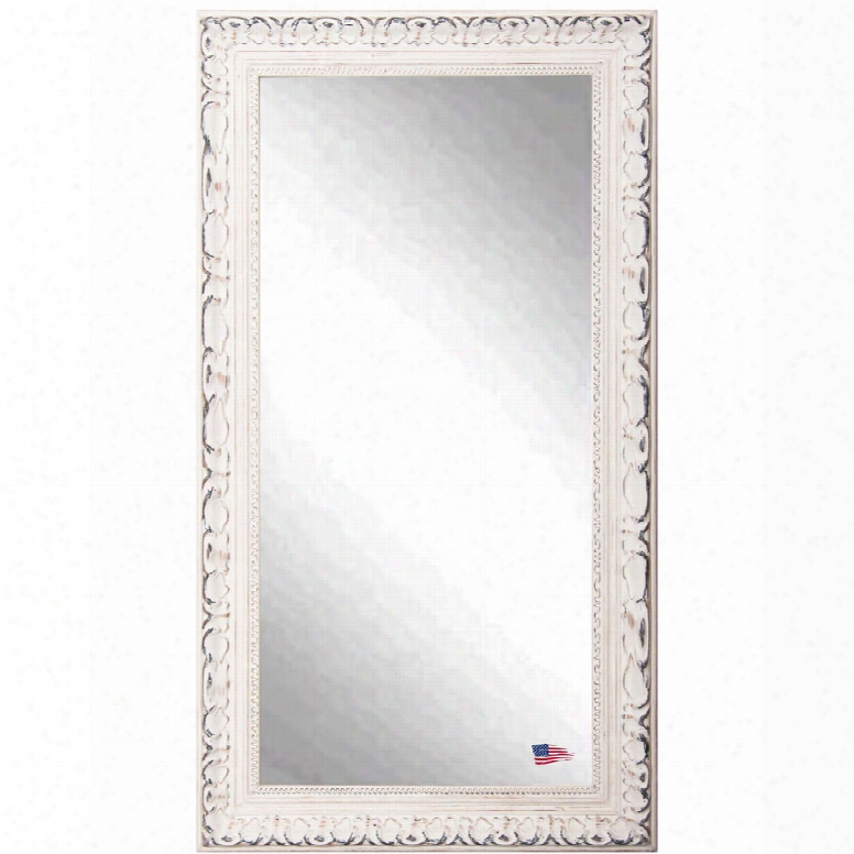Rayne Mirrors Jovie Jane French Victorian White Floor Mirror