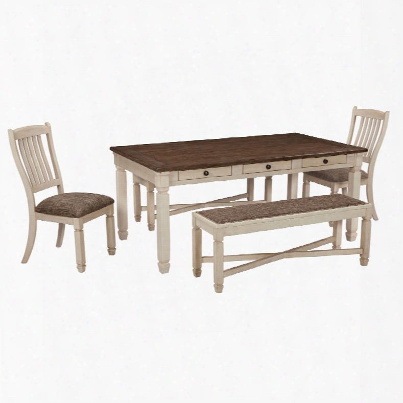 Signature Design By Ashley Bolanburg 5 Piece Dining Set