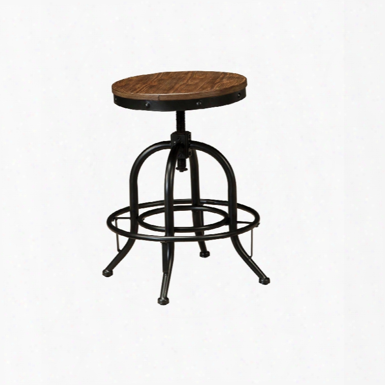 Signature Design By Ashley Pastoral Charm Pinnadel Swivel Stool Set Of 2