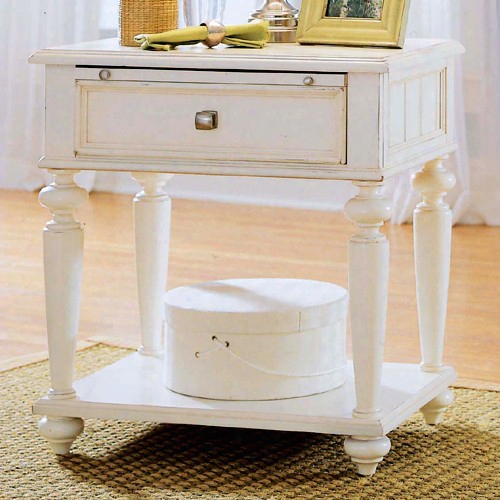 American Drew Camden Buttermilk Leg Nightstand