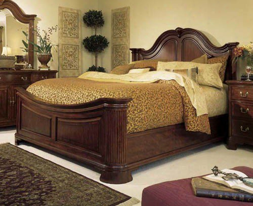 American Drew Cherry Grove 45th Anniversary Mansion King Bed
