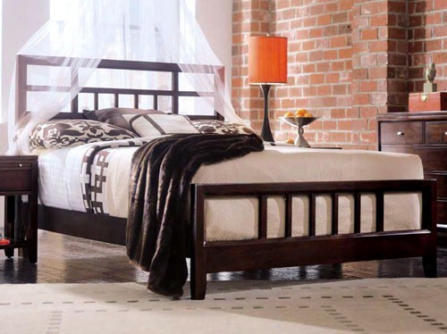 American Drew Tribecca King Slat Bed