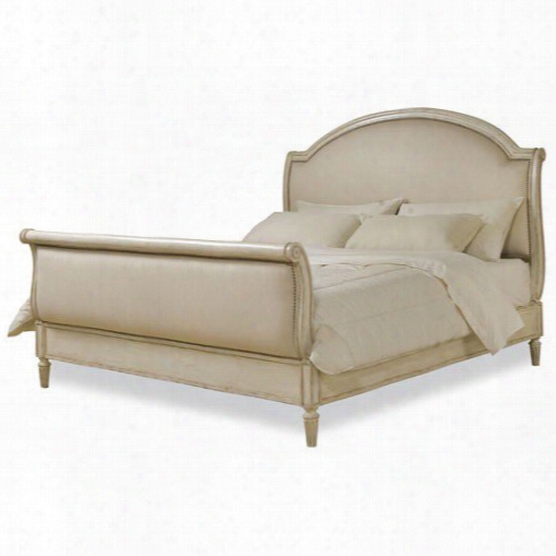 Art Provenance Upholstered California King Sleigh Bed