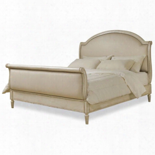 Art Provenance Upholstered King Sleigh Bed