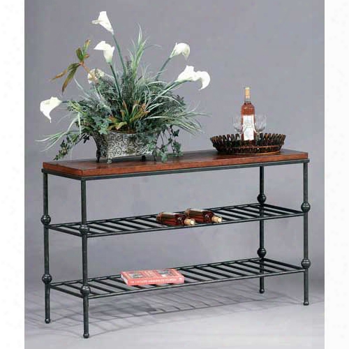 Bassett Mirror Company Bentley Tiered Console Table