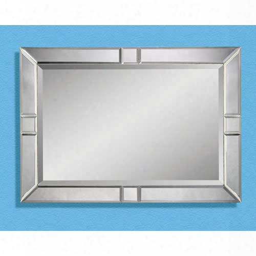 Bassett Mirror Company Beveled Rectangle Wall Mirror