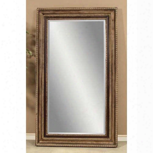 Bassett Mirror Company Champagne-black Floor Mirror