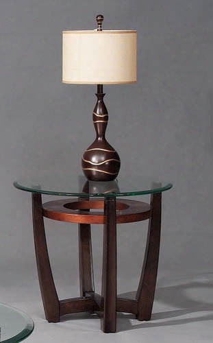 Bassett Mirror Company Elation Round End Table