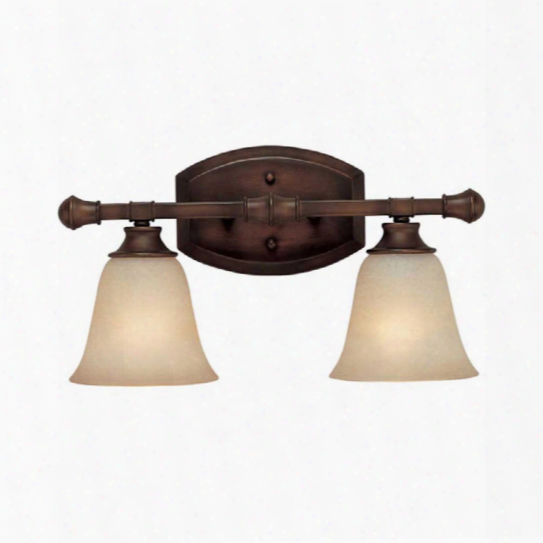 Capital Lighting Belmont 2-light Vanity Fixture In Burnished Bronze