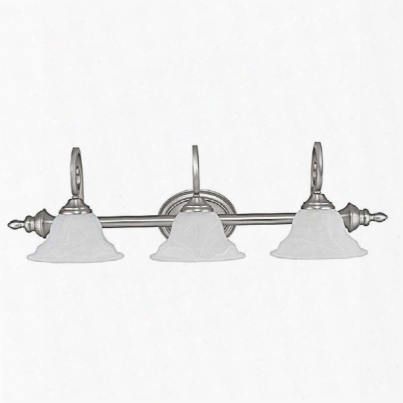 Capital Lighting Chandler 3-light Vanity In Matte Nickel