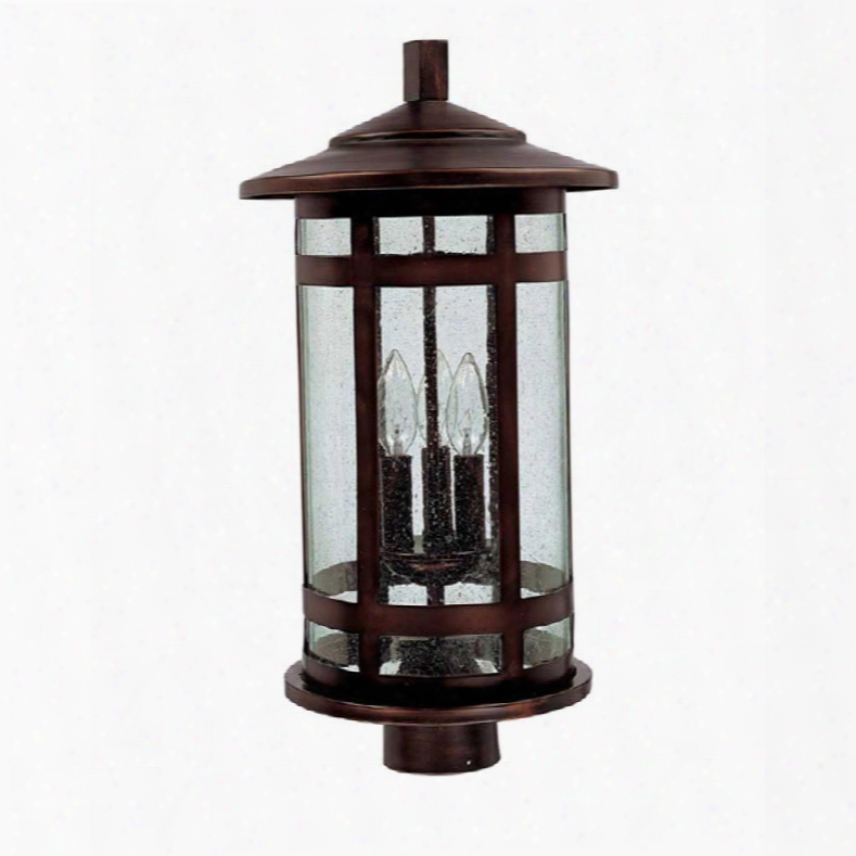 Capital Lighting Misssion Hills 3-light Outdoor Post Lantern