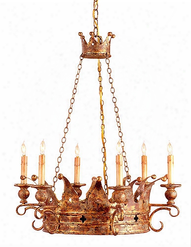 Currey & Company Crown Chandelier