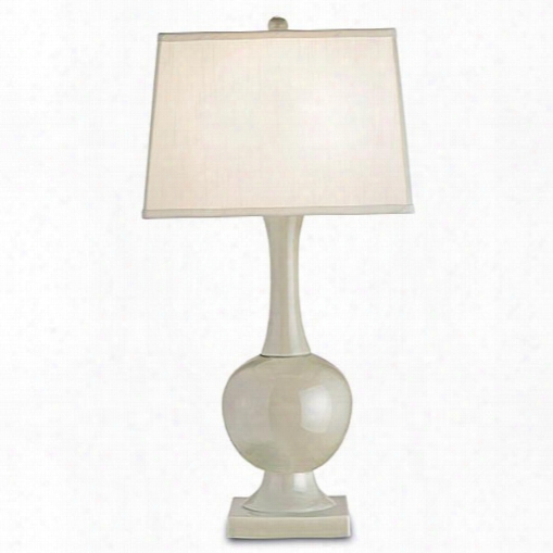 Currey & Company Downton Table Lamp Pale Celadon