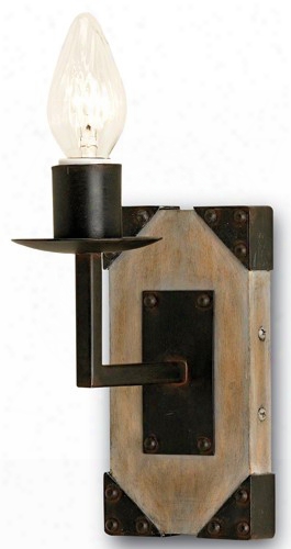 Currey & Company Eufaula Wall Sconce - Small