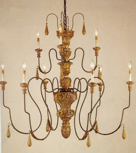 Currey & Company Mansion Chandelier