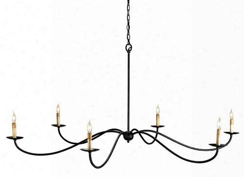 Currey & Company Saxon Chandelier